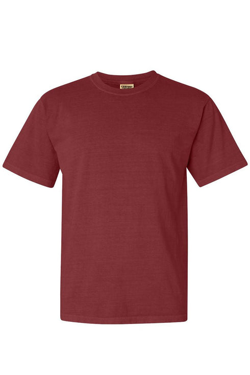 Distressed Coffee Weather Comfort Colors Adult Ring-Spun Cotton Tee