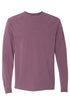 Retro Spooky Season Front & Back Design Comfort Colors Heavyweight Long T-Shirt