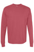 Faux Yarn Most Wonderful Time Comfort Colors Heavyweight Long Sleeve T-Shirt