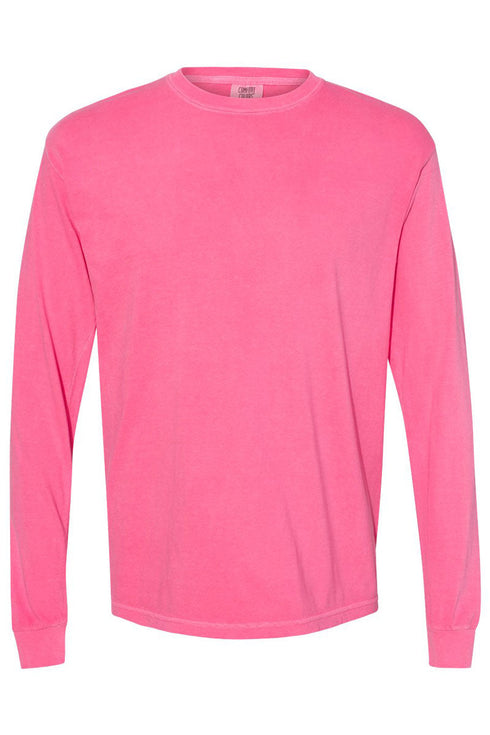 The Painted Snowflake Comfort Colors Heavyweight Long Sleeve T-Shirt