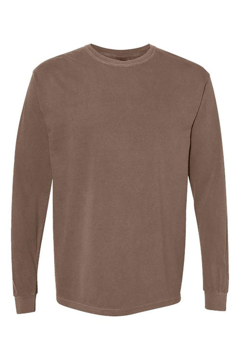 Howdy Horse Christmas Comfort Colors Heavyweight Long T-Shirt