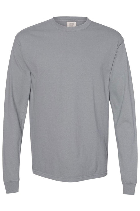Christmas, Please Front & Back Design Comfort Colors Heavyweight Long T-Shirt