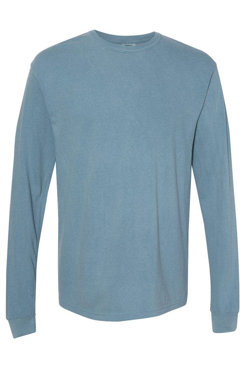 Doodle Christ Is King Comfort Colors Heavyweight Long Sleeve T-Shirt