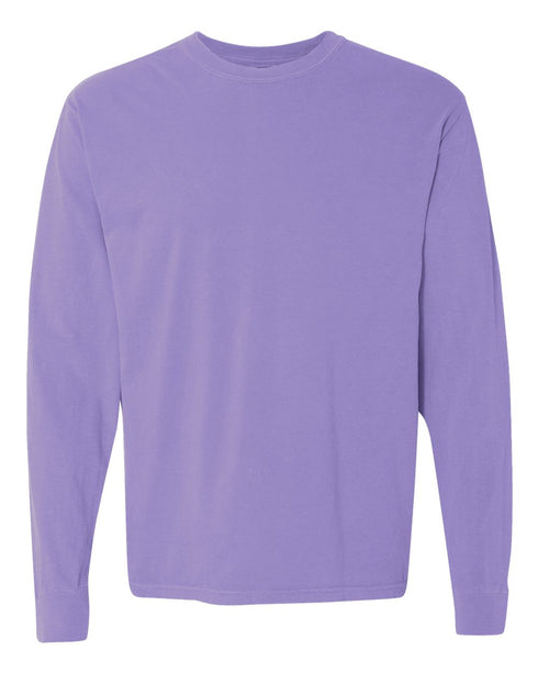 Beautiful Day For Learning Comfort Colors Heavyweight Long Sleeve T-Shirt