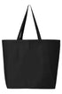 Beautiful Day For Learning Canvas Jumbo Tote