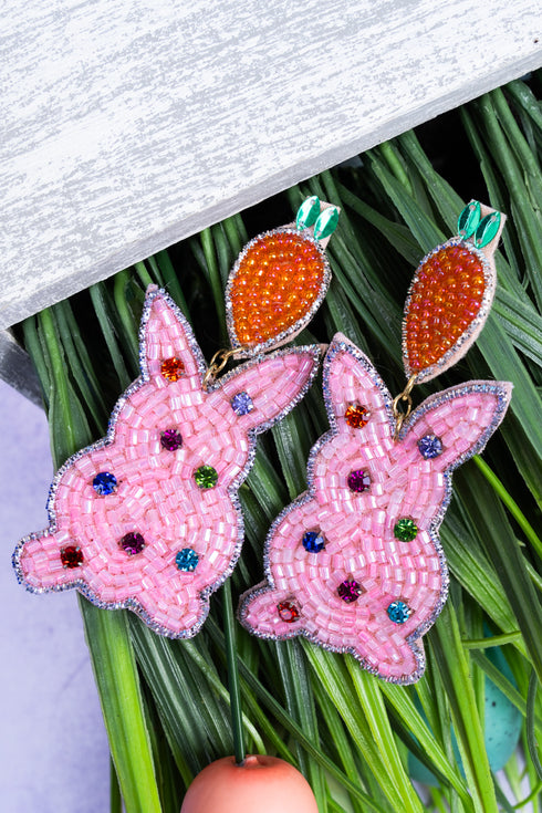 Ears To A Great Easter Seed Bead Earrings