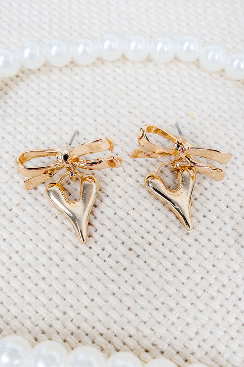 Goldtone Wrapped in Romance Earrings