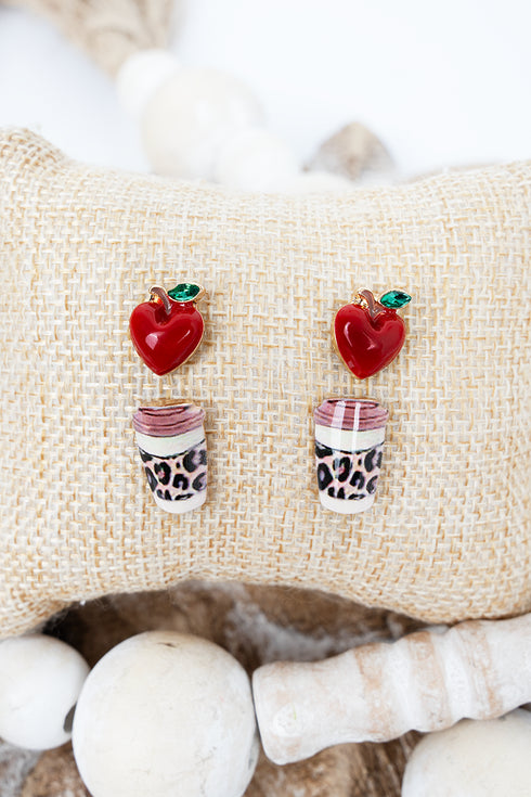 Teacher's Favorites Earrings 2 Pair Set