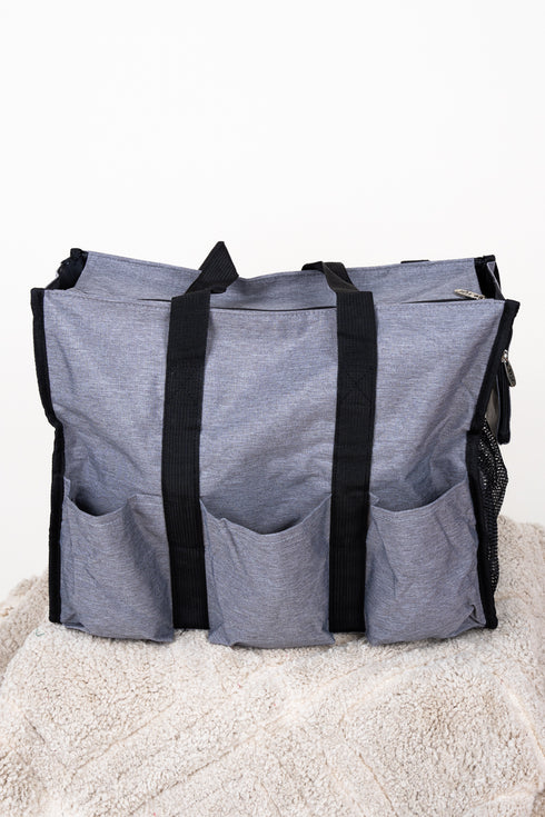 Gray Large Get It Together Organizer Tote