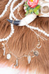 Longhorn Lane Goldtone Charm Necklace