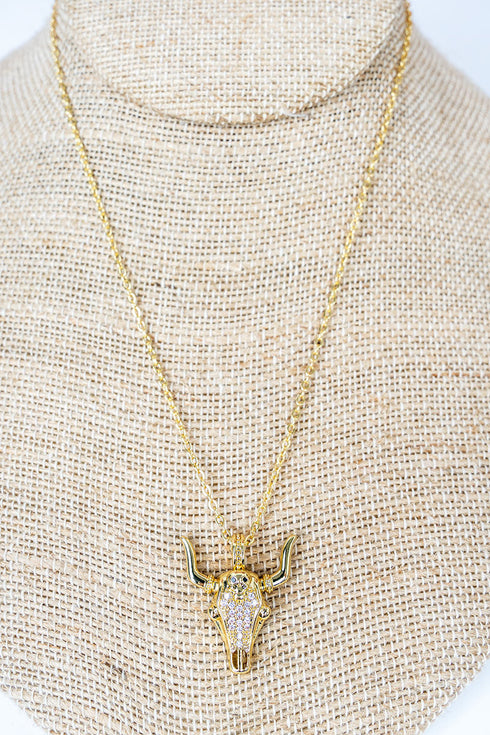 Stellar Sky Goldtone Necklace