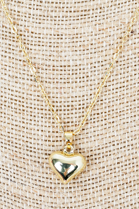 Sweet on You Goldtone Necklace
