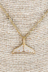 Ocean Muse Crystal Goldtone Necklace