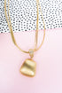 Elite Edition Crystal Goldtone Necklace