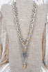 Black & Two-Tone Sizzle & Shine Triple Necklace Set