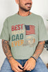 Best Truckin' Dad Ever Comfort Colors Adult Ring-Spun Cotton Tee