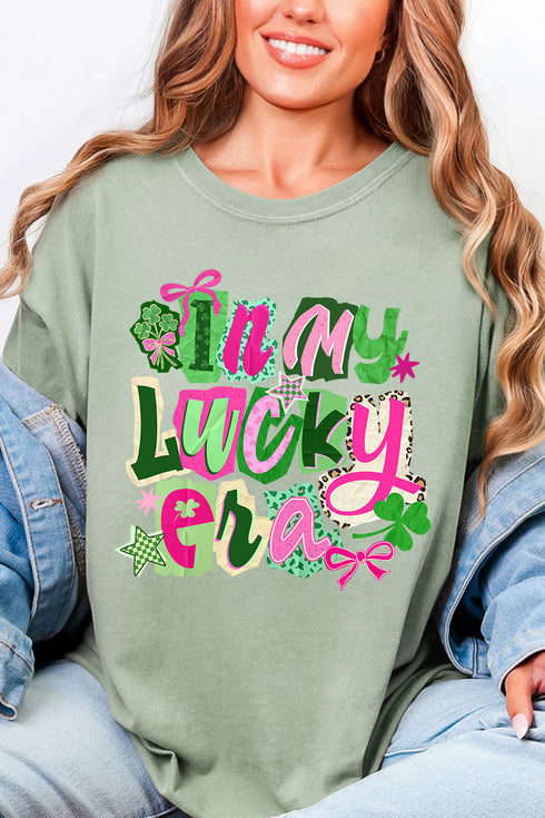 Bold In My Lucky Era Comfort Colors Adult Ring-Spun Cotton Tee