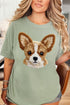 Faux Yarn Chihuahua Comfort Colors Adult Ring-Spun Cotton Tee