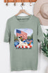 Chill The Fourth Out Comfort Colors Adult Ring-Spun Cotton Tee