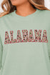 Crimson Alabama Camo Comfort Colors Adult Ring-Spun Cotton Tee