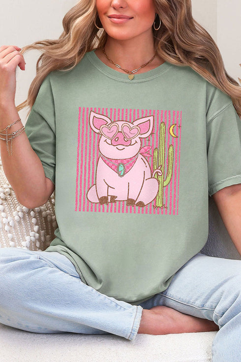 Desert Diva Piggy Comfort Colors Adult Ring-Spun Cotton Tee