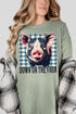 Down On The Farm Pig Comfort Colors Adult Ring-Spun Cotton Tee