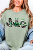 Faux Yarn Clover Crew Comfort Colors Adult Ring-Spun Cotton Tee