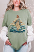 Faux Yarn Walking On Water Comfort Colors Adult Ring-Spun Cotton Tee