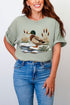 Faux Yarn Winter Mallard Comfort Colors Adult Ring-Spun Cotton Tee