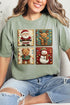 Gang's All Here Christmas Comfort Colors Adult Ring-Spun Cotton Tee