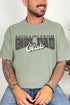 Glitter & Grit Girl Dad Comfort Colors Adult Ring-Spun Cotton Tee