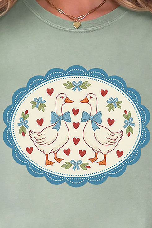 Goosey Little Love Comfort Colors Adult Ring-Spun Cotton Tee