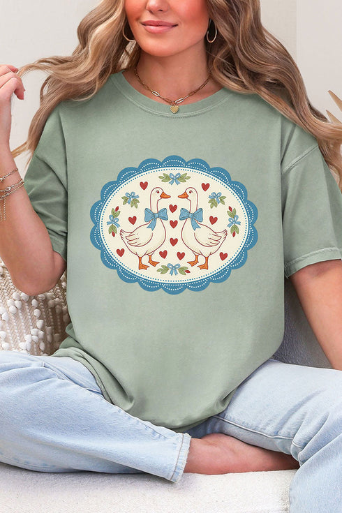 Goosey Little Love Comfort Colors Adult Ring-Spun Cotton Tee