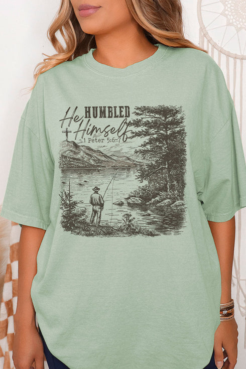 He Humbled Himself Comfort Colors Adult Ring-Spun Cotton Tee