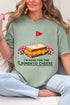 Here For The Pimento Cheese Comfort Colors Adult Ring-Spun Cotton Tee
