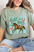 Western Whimsy Comfort Colors Adult Ring-Spun Cotton Tee