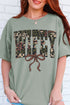 Hunting Wifey Ribbon Comfort Colors Adult Ring-Spun Cotton Tee