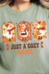 Just A Cozy Goose Comfort Colors Adult Ring-Spun Cotton Tee