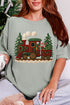 Faux Yarn Mistletoe Express Comfort Colors Adult Ring-Spun Cotton Tee