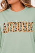 Orange Auburn Camo Comfort Colors Adult Ring-Spun Cotton Tee