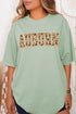 Orange Auburn Camo Comfort Colors Adult Ring-Spun Cotton Tee