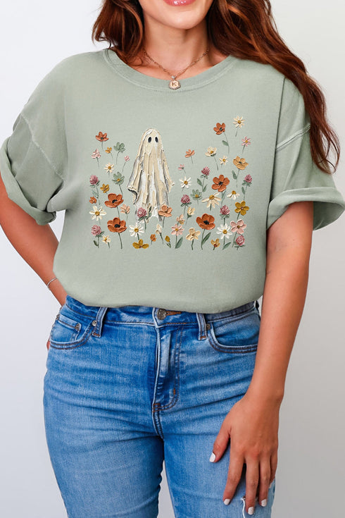 Painted Haunted Meadow Comfort Colors Adult Ring-Spun Cotton Tee