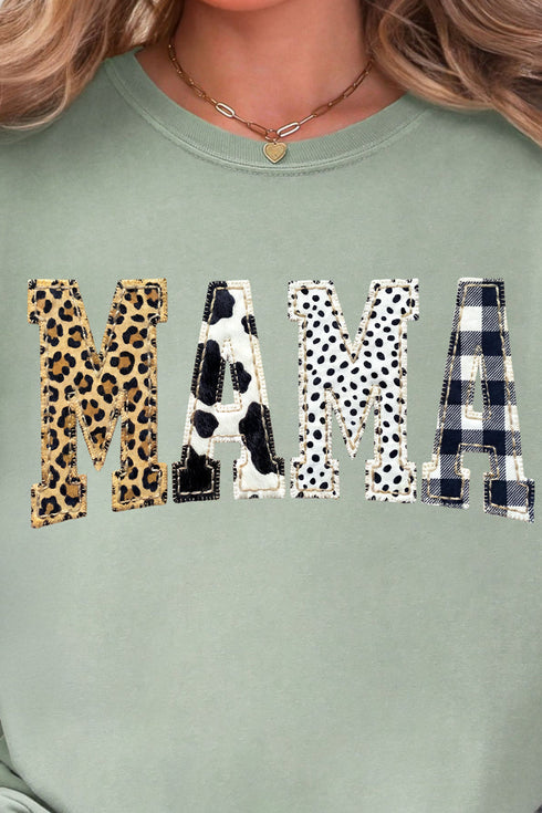Pattern Play Mama Comfort Colors Adult Ring-Spun Cotton Tee