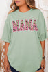 Pink Mama Camo Comfort Colors Adult Ring-Spun Cotton Tee