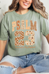 Floral Psalm 23 Comfort Colors Adult Ring-Spun Cotton Tee