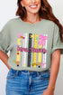 Personalized Teachers Rule Comfort Colors Adult Ring-Spun Cotton Tee