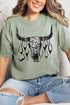 Smokin' Steer Comfort Colors Adult Ring-Spun Cotton Tee