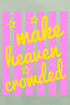 Retro Pop Make Heaven Crowded Comfort Colors Adult Ring-Spun Cotton Tee