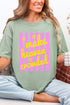 Retro Pop Make Heaven Crowded Comfort Colors Adult Ring-Spun Cotton Tee