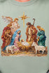 The Painted Nativity Scene Comfort Colors Adult Ring-Spun Cotton Tee